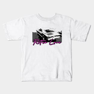 60s Antique Cars - Retro Love Kids T-Shirt